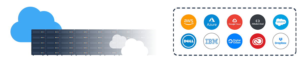 Public cloud providers can offer higher efficiencies against on-premises infrastructures